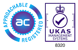 Approachable Registered UKAS Managament Systems 8320