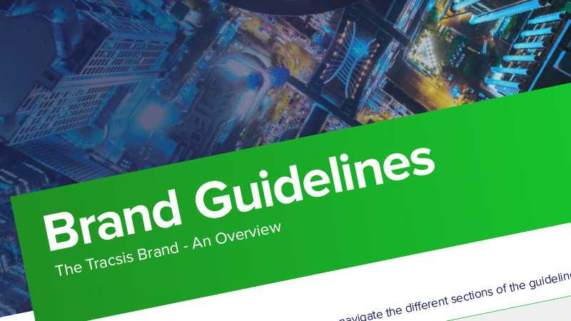 The cover of the brand guidelines.